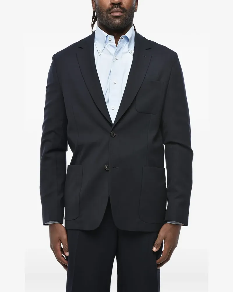 Paul Smith A Suit To Travel In wool blazer - Blau Blau