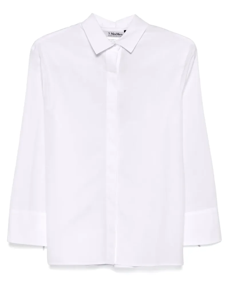 Max Mara Marte Hemd - Weiß Weiß