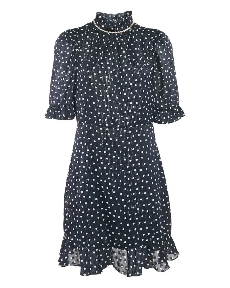 Sandro Pre-owned Kleid mit Polka Dots - Blau Blau