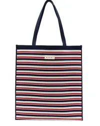 Marni Shopper mit Logo-Patch Blau