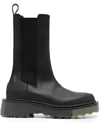 OFF-WHITE Klassische Chelsea-Boots Schwarz