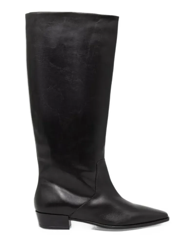 Dune Torrie leather boots - Schwarz Schwarz