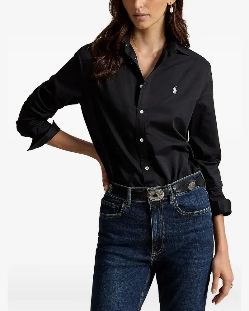 Ralph Lauren Hemd mit Logo - Schwarz Schwarz