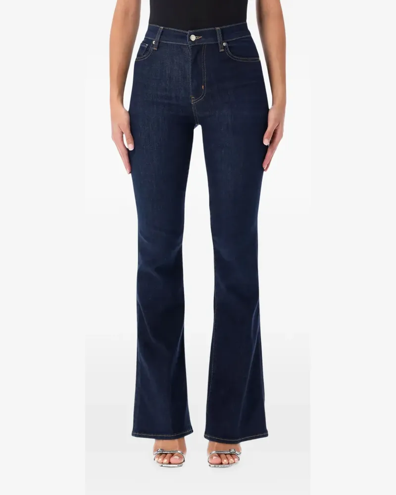 Frame Denim The Flare high-rise flared jeans - Blau Blau