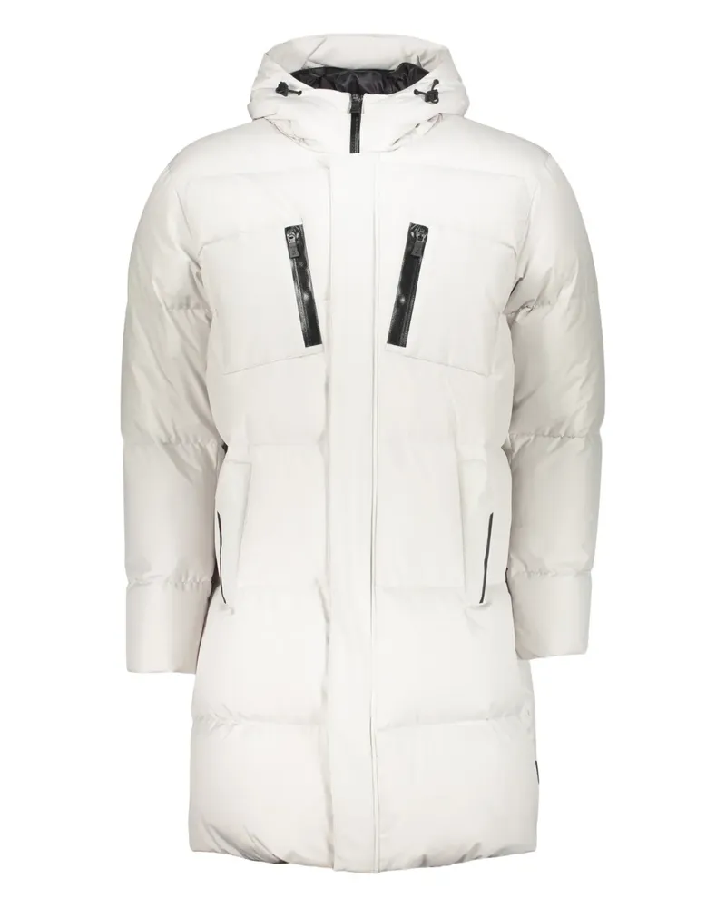 Herno Mantel mit Kapuze - Weiß Weiß