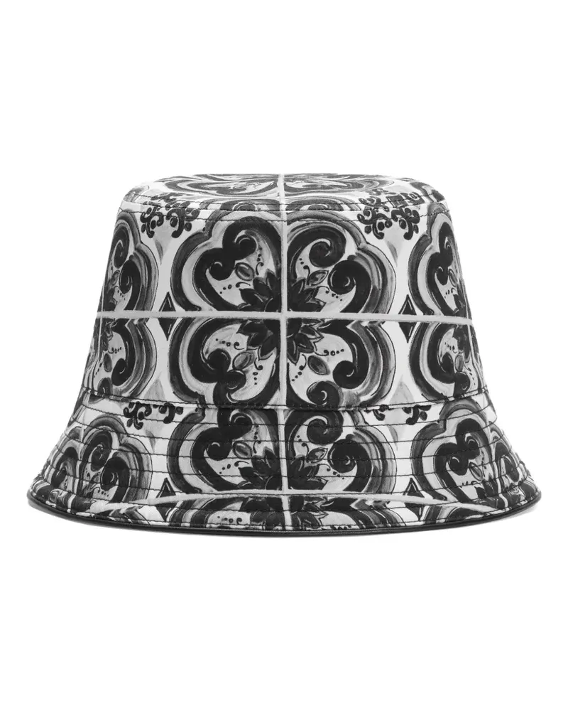 Dolce & Gabbana Klassischer Fischerhut - Schwarz Schwarz
