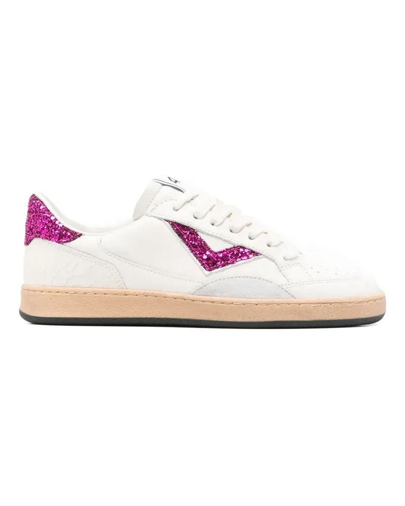4B12 Playnew glitter-embellished sneakers - Weiß Weiß