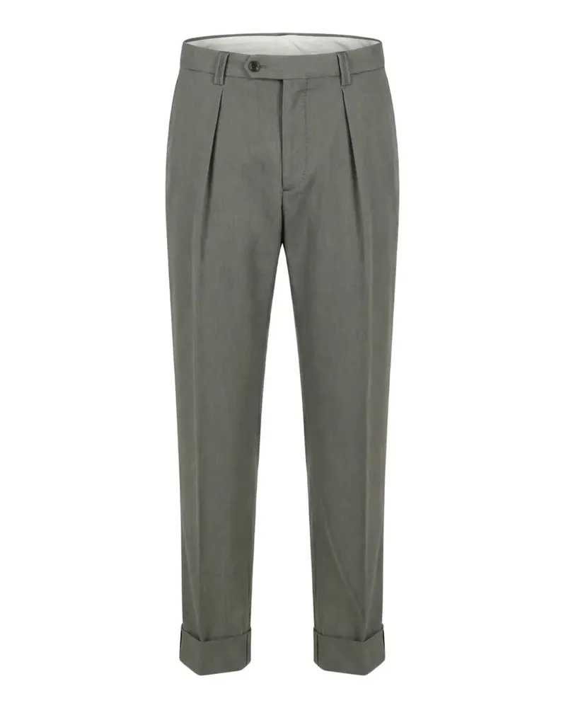 Berwich pleated trousers - Grau Grau