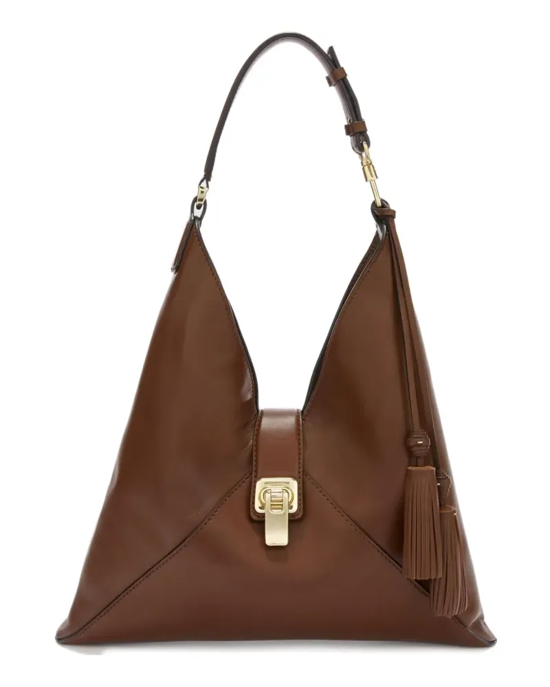Ermanno Scervino Dudu Schultertasche mit Quastendetail - Braun Braun