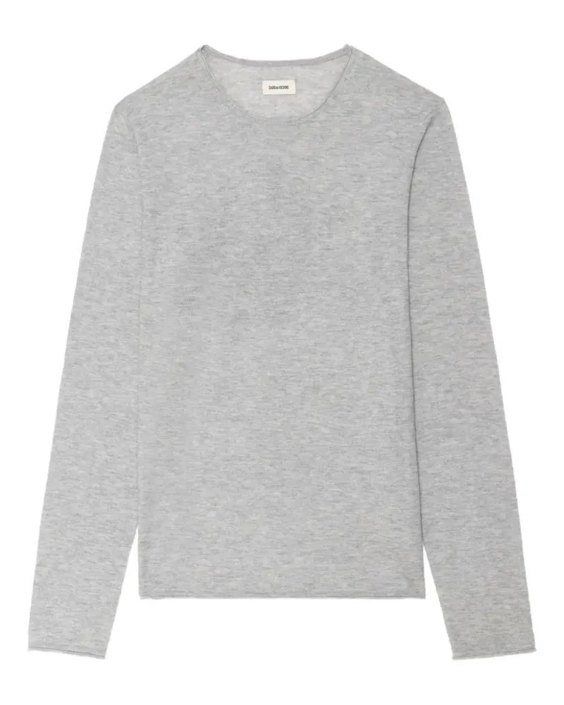 Zadig & Voltaire Motocross Strickjacke - Grau Grau