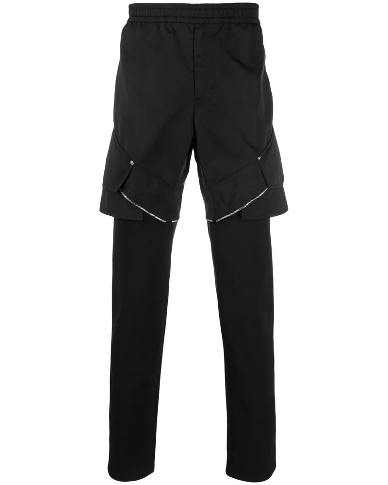 1017 ALYX 9SM Hose im Layering-Look - Schwarz Schwarz