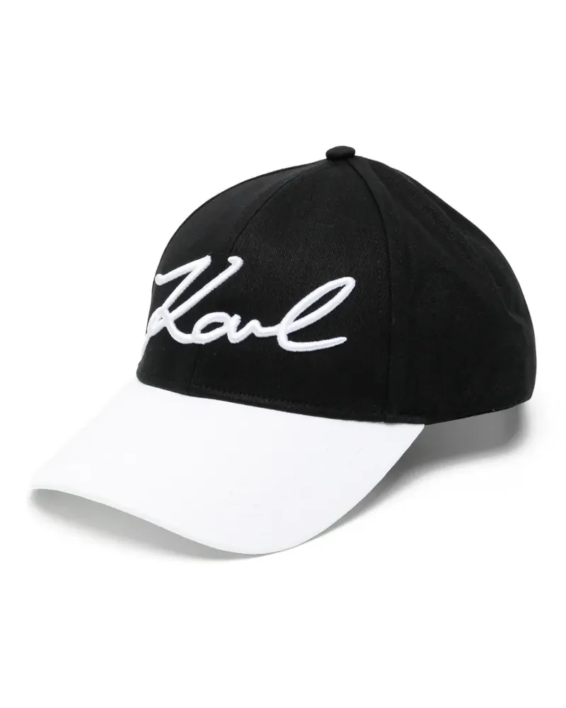 Karl Lagerfeld K/Signature cap - Schwarz Schwarz