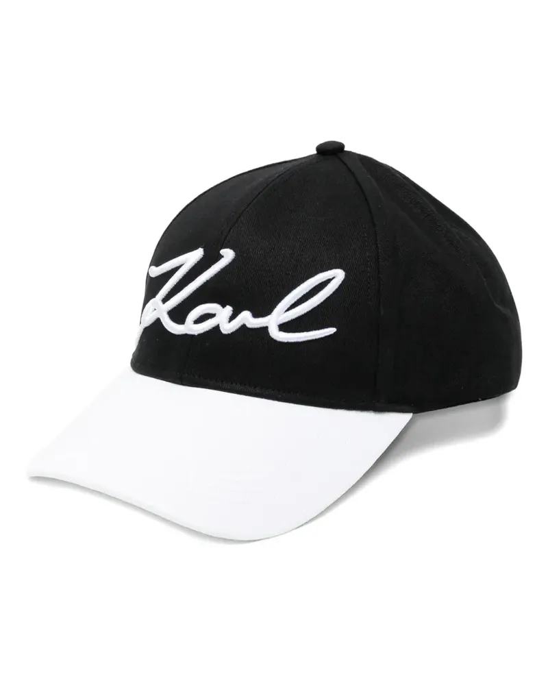 Karl Lagerfeld K/Signature cap - Schwarz Schwarz