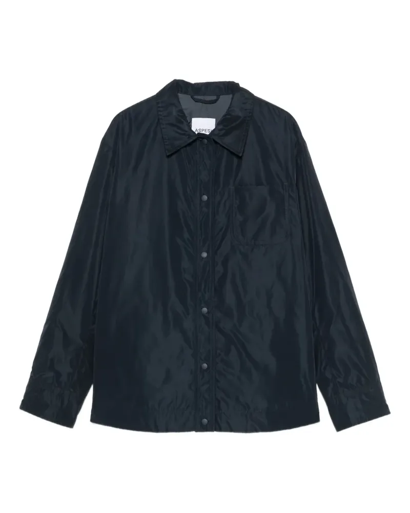 ASPESI press-stud chest-pocket jacket - Blau Blau