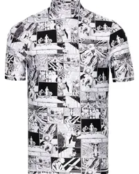 COPERNI T-Shirt mit Cartoon-Print Weiß