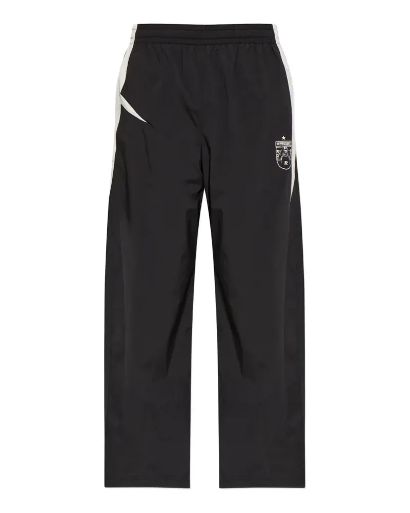 REPRESENT logo-patch track pants - Schwarz Schwarz