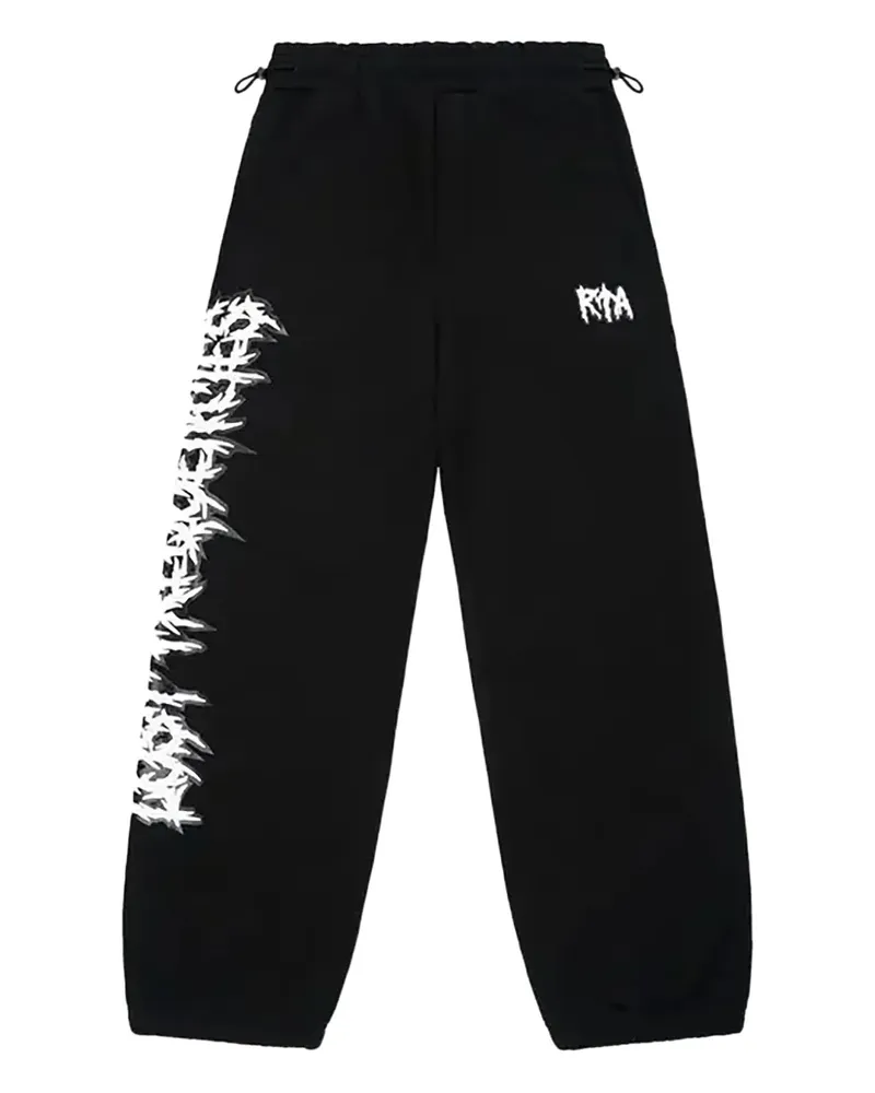 RTA Rafa graphic-print track pants - Schwarz Schwarz