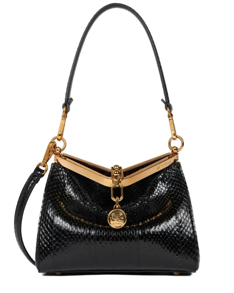 Etro Kleine Vela Schultertasche - Schwarz Schwarz