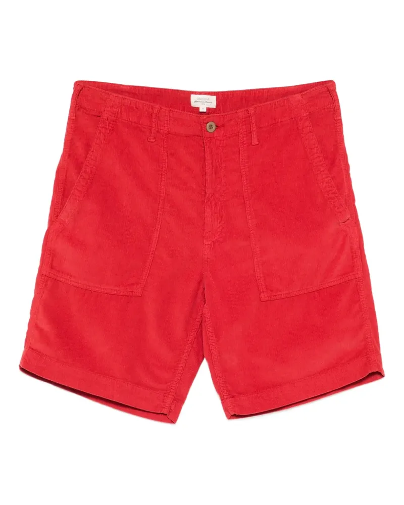 Hartford Shorts mit Knöpfen - Rot Rot