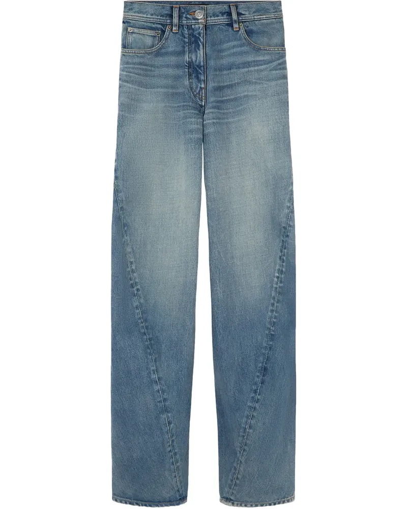 Versace Made in Japan Jeans mit Knoten - Blau Blau