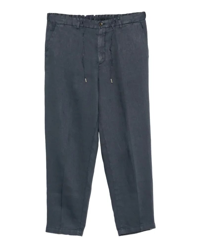 Briglia 1949 linen trousers - Blau Blau