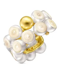 TASAKI 18kt M/G Sliced Sphere Ear Cuff aus Gelbgold Gold