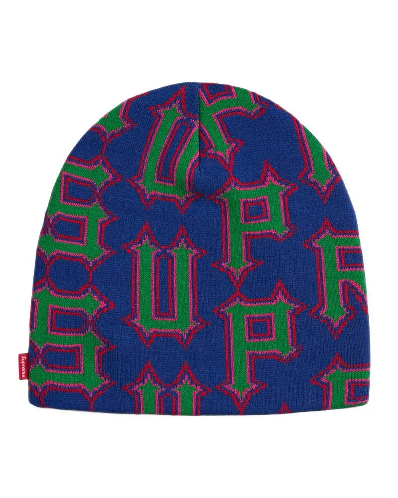 Supreme Being Spike Beanie - Blau Blau