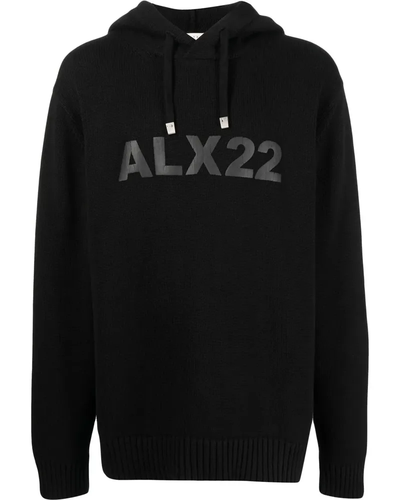 1017 ALYX 9SM Hoodie mit Logo-Print - Schwarz Schwarz