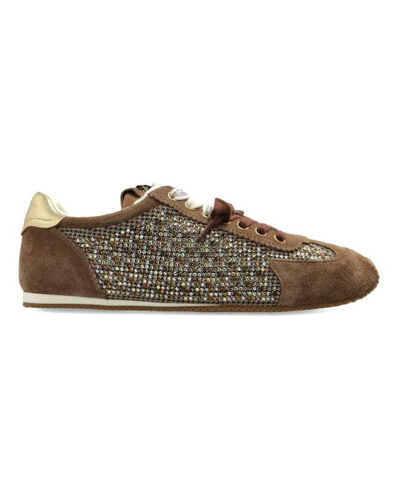 Kurt Geiger Islington lace-up fastening sneakers - Braun Braun