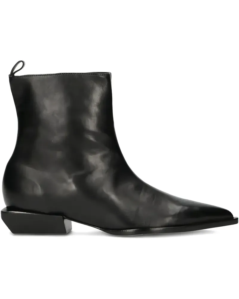 Schutz Stiefeletten mit Reißverschluss - Schwarz Schwarz