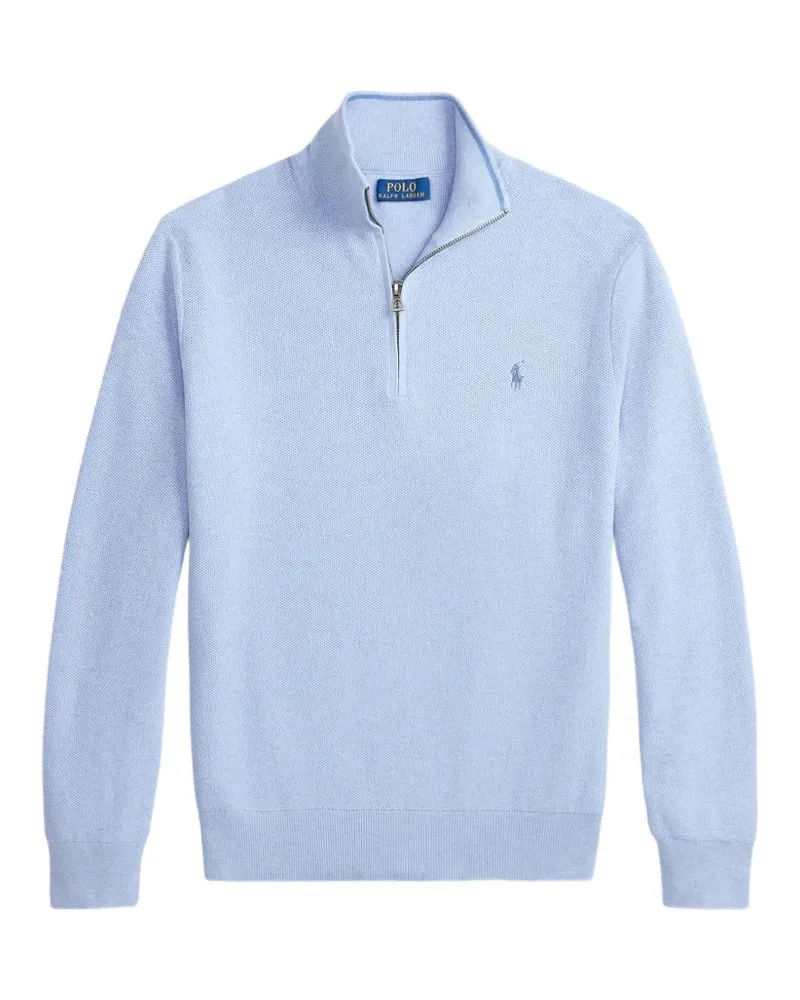 Ralph Lauren Pullover mit Reißverschluss - Blau Blau
