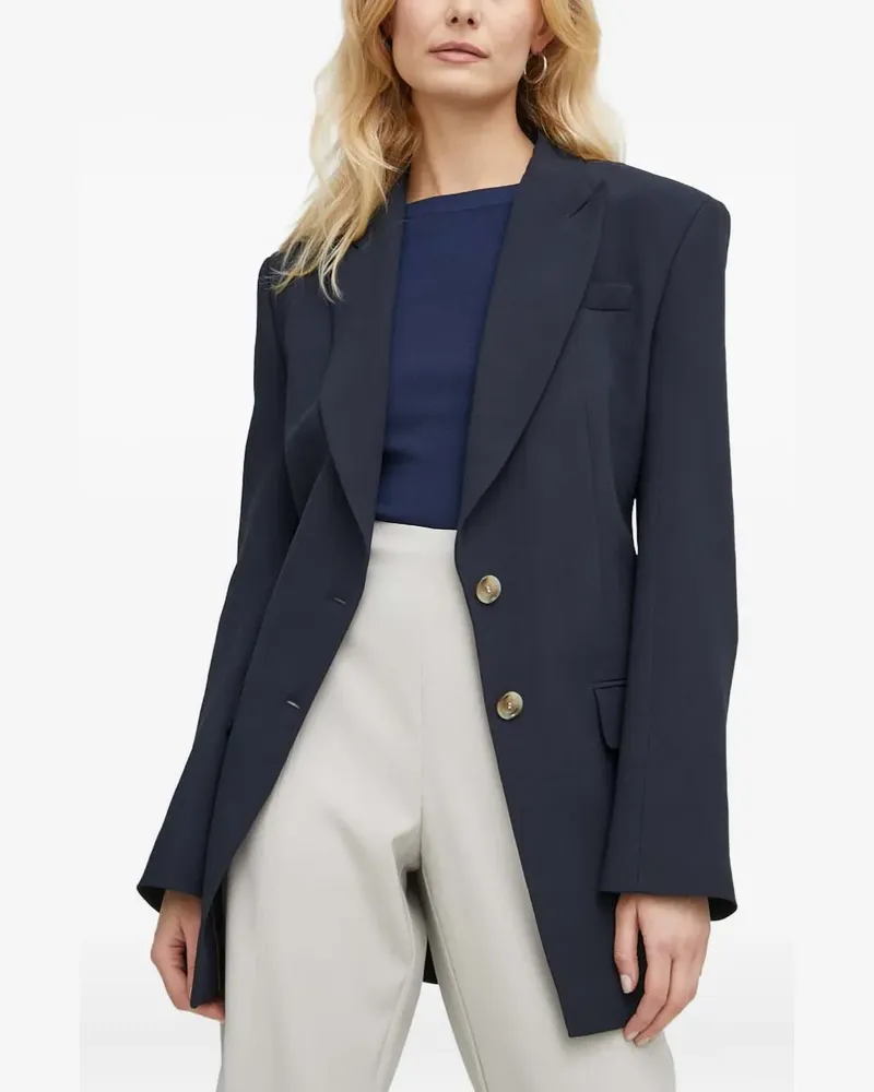 HUGO BOSS open-back blazer - Blau Blau