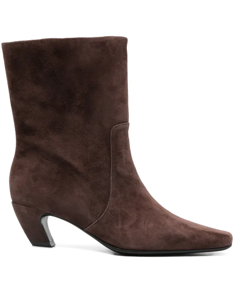 MARC ELLIS Stiefel mit eckiger Kappe 55mm - Braun Braun