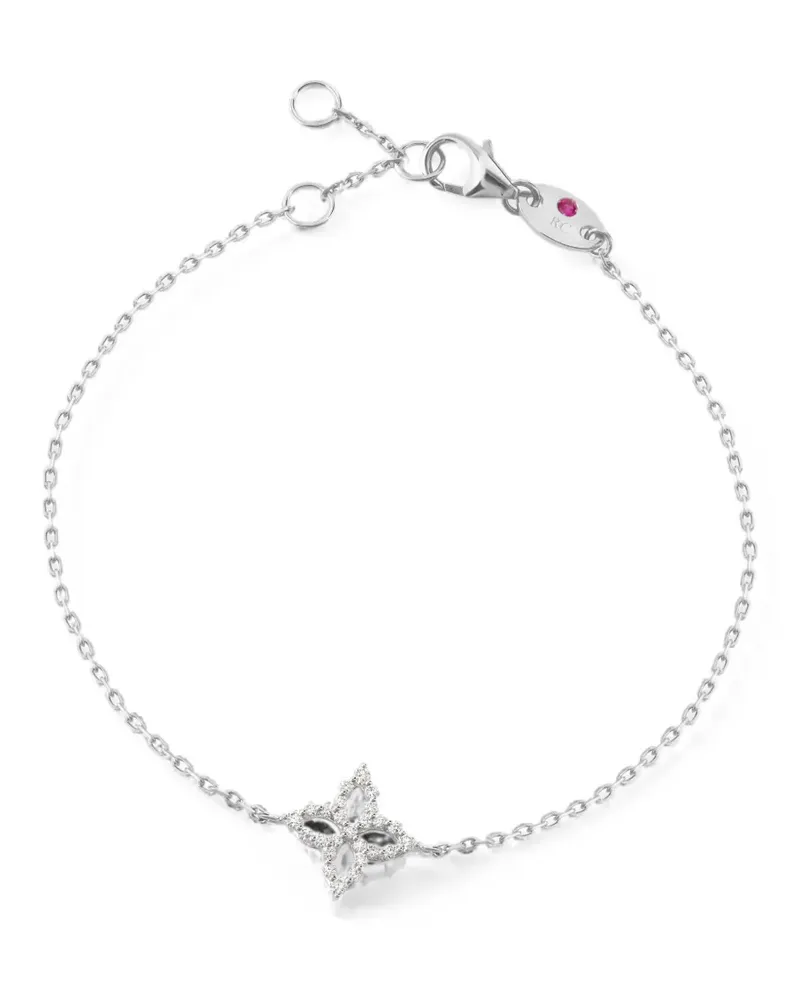 Roberto Coin Princess diamond bracelet - Silber Silber