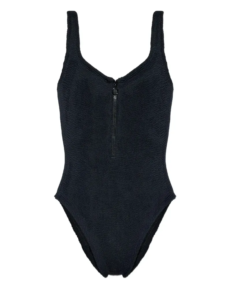 Hunza G Dallas Badeanzug - Schwarz Schwarz