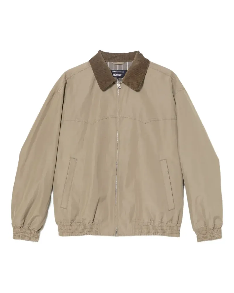 Comme des Garçons Jacke mit Cordkragen - Nude Nude