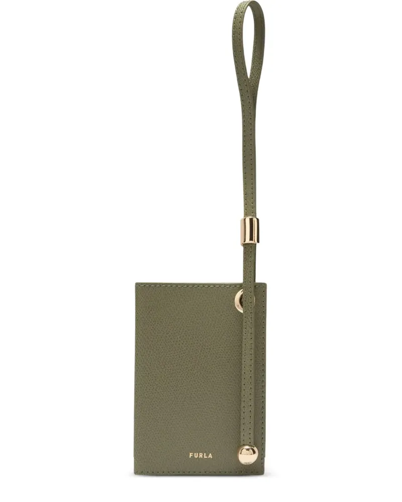 Furla Kleine Laura Kartenetui aus Leder - Grün Grün