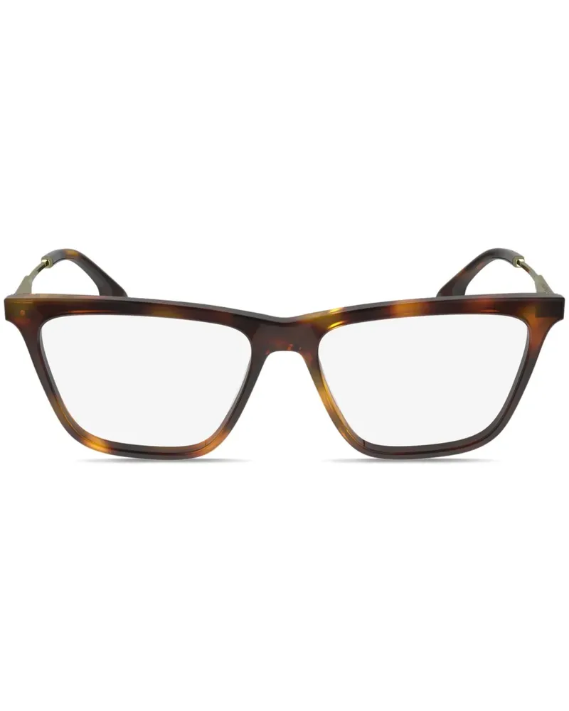 Victoria Beckham Brille in Schildpattoptik - Braun Braun