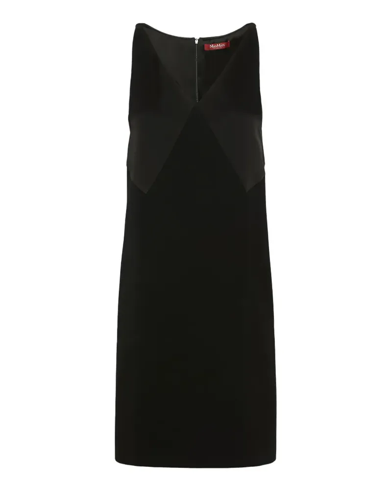Max Mara Ausgestelltes Cady-Minikleid - Schwarz Schwarz