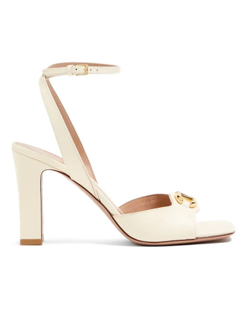 Valentino Garavani Vlogo The Bold Edition Sandalen aus Kalbsleder 90mm - Nude Nude