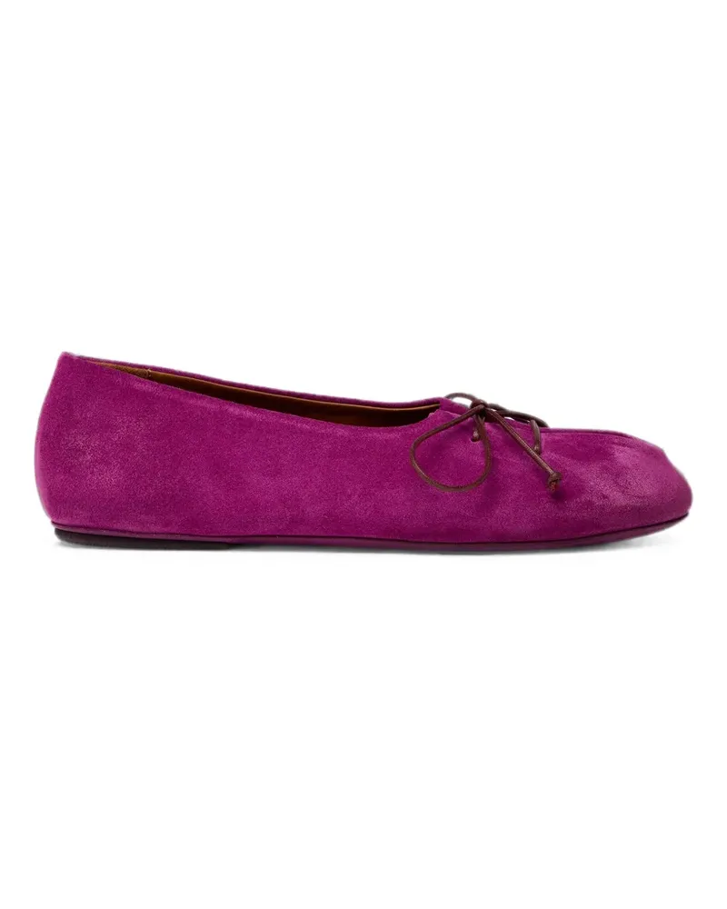 Marsèll Girella Ballerinas mit Schnürung - Violett Violett