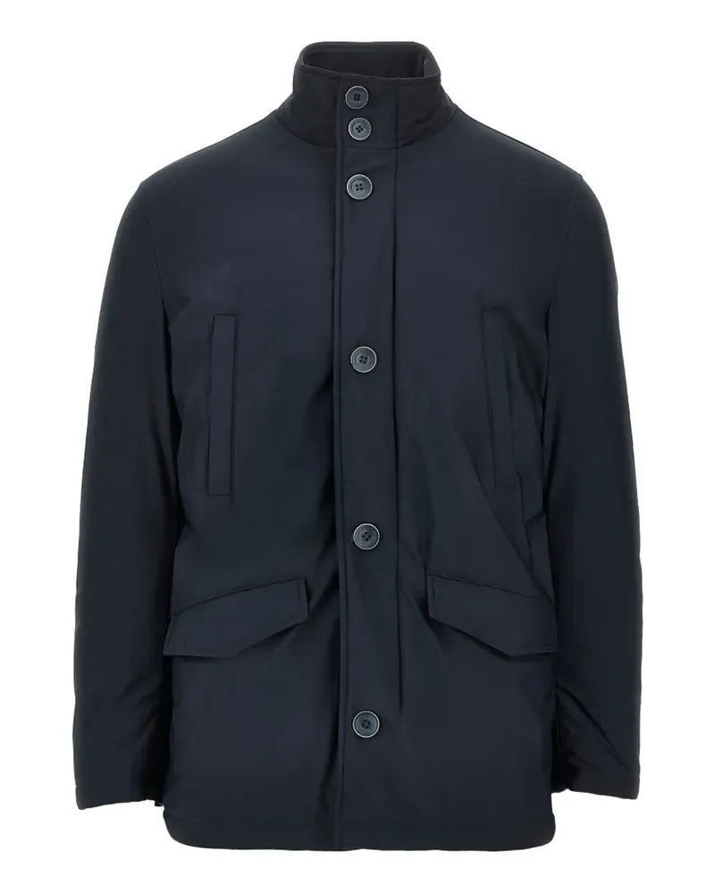 Herno SUB-ZERO Mantel mit Stehkragen - Blau Blau