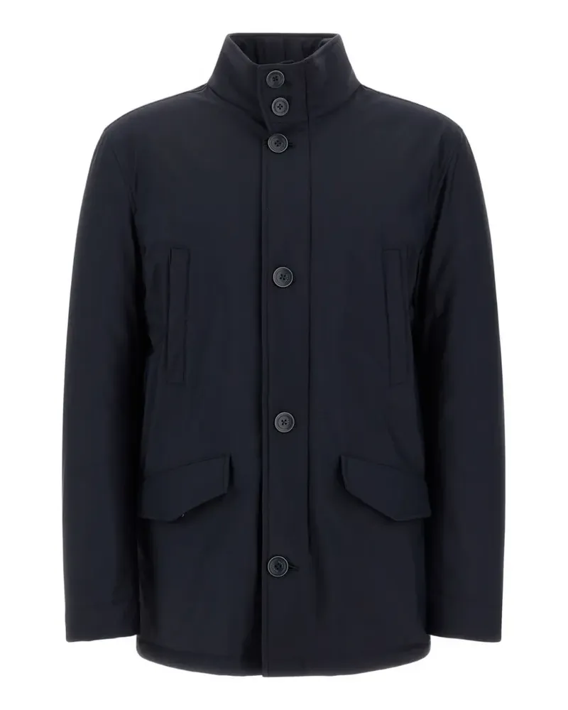 Herno SUB-ZERO Mantel mit Stehkragen - Blau Blau