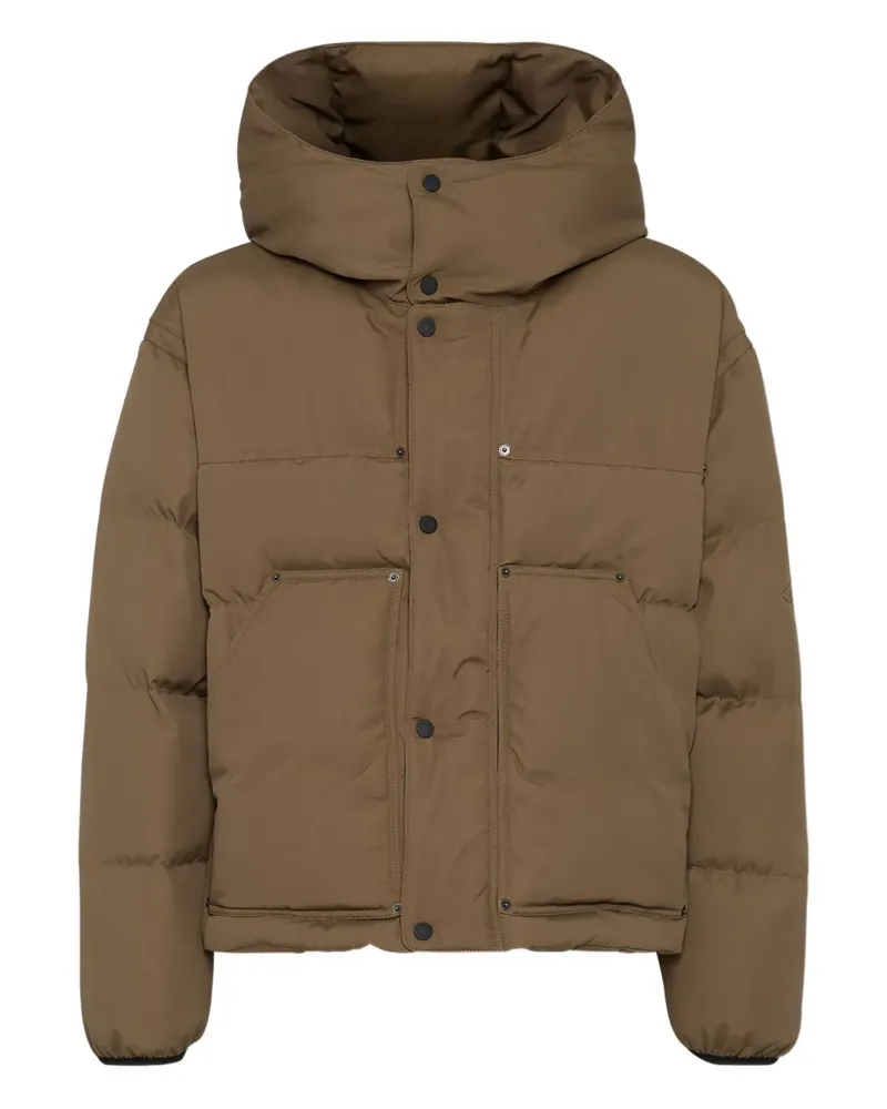 Dsquared2 Icon New Generation Utility-Steppjacke - Braun Braun
