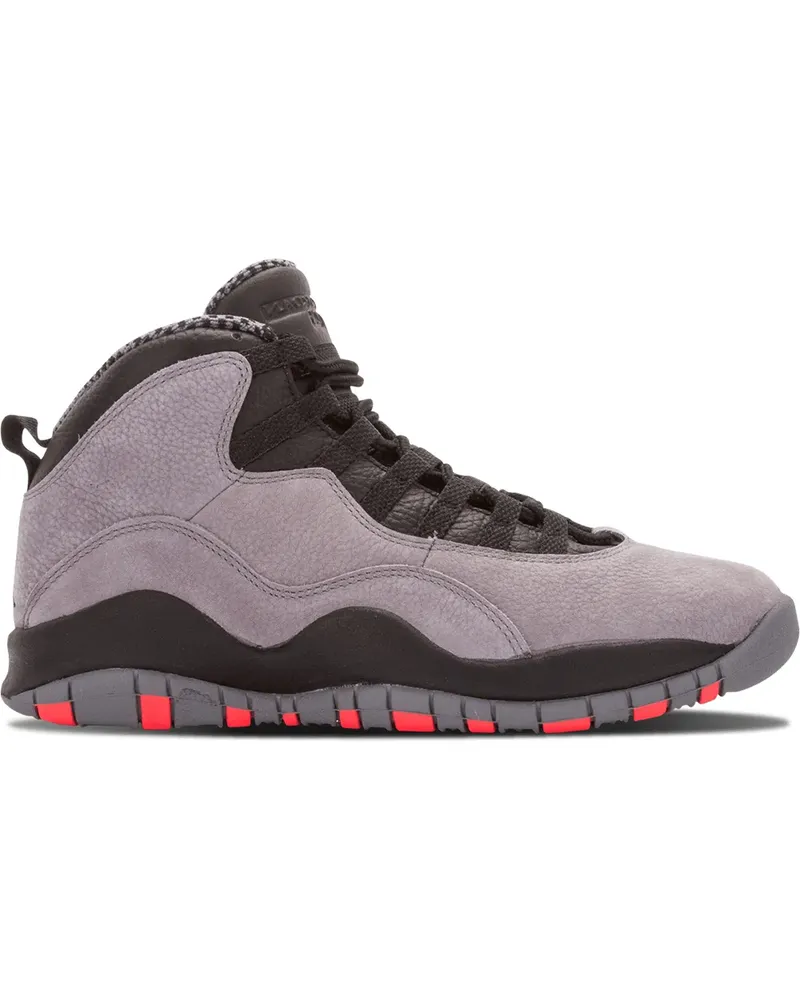 Jordan Air  10 Retro' High-Top-Sneakers - Grau Grau