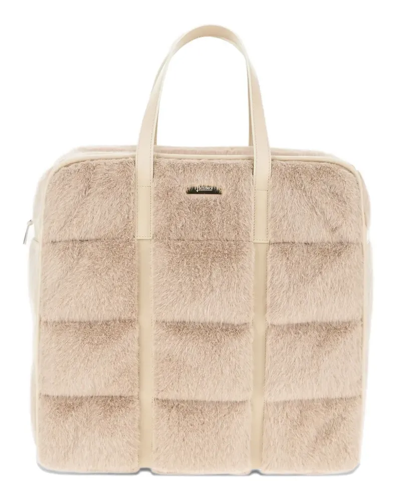 Herno Gesteppter Shopper - Nude Nude