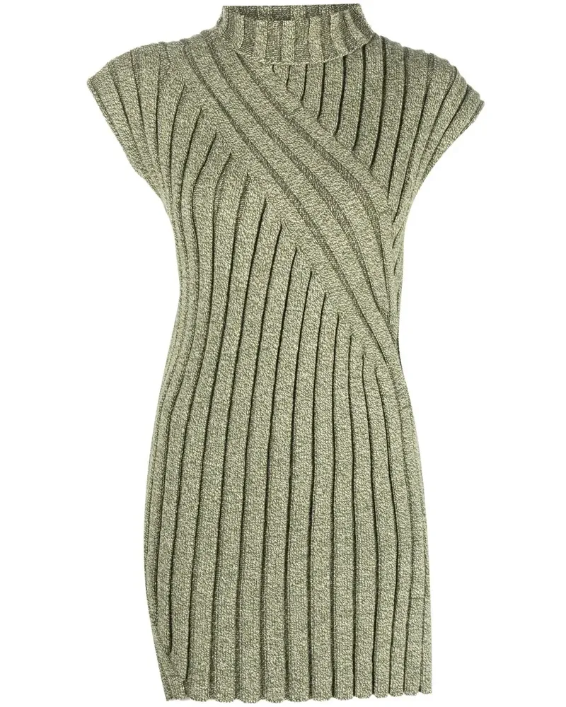 Colville Gerippter Pullover - Grün Grün