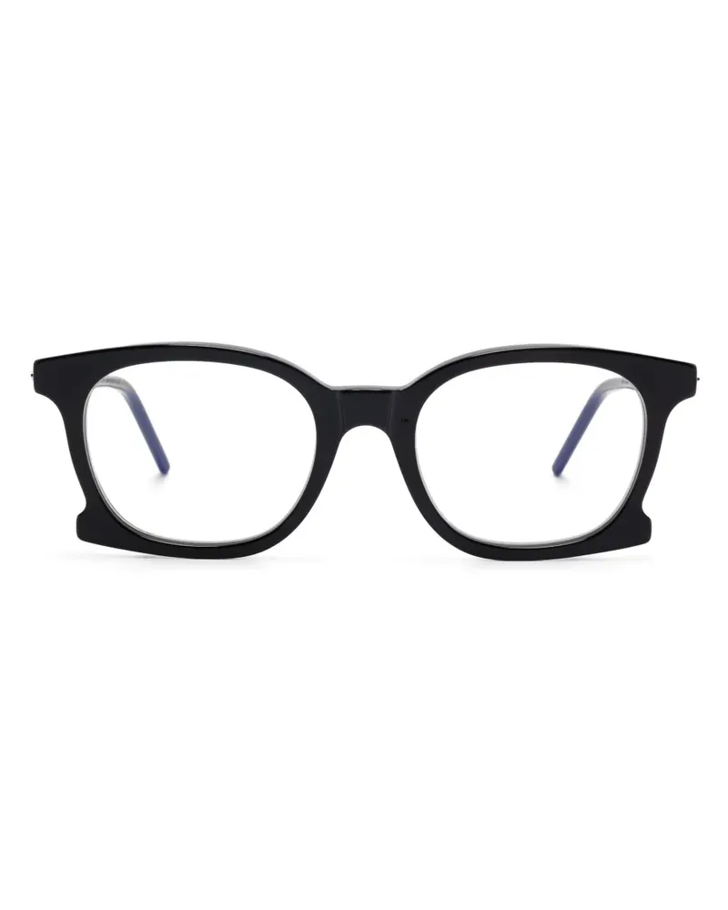 KUBORAUM Brille mit eckigem Gestell - Schwarz Schwarz