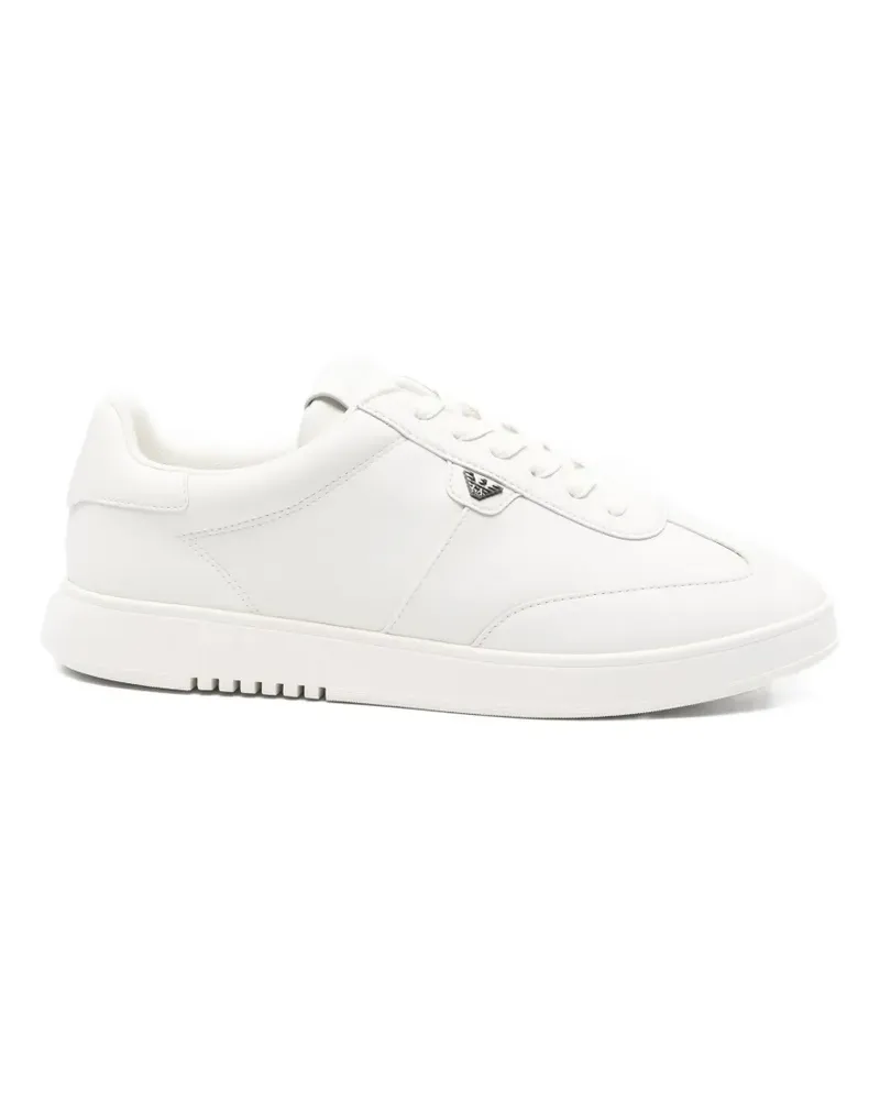Emporio Armani logo sneakers - Weiß Weiß