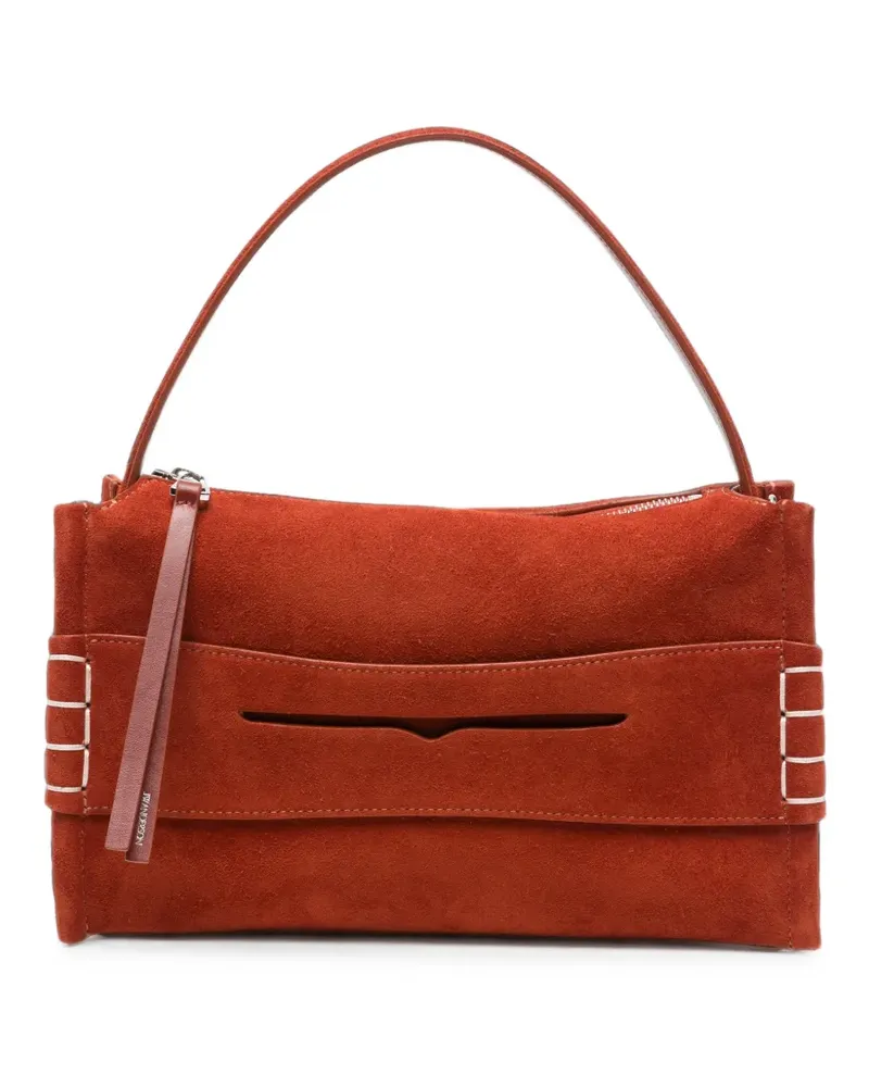 J.W.Anderson Handtasche mit Ziernaht - Orange Orange